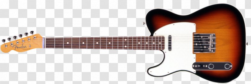 Electric Guitar Fender Telecaster Custom Stratocaster Acoustic - Bridge Transparent PNG