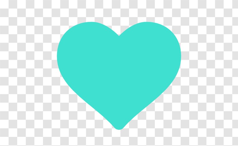Teal Heart Clip Art - Red - Turquoise Transparent PNG