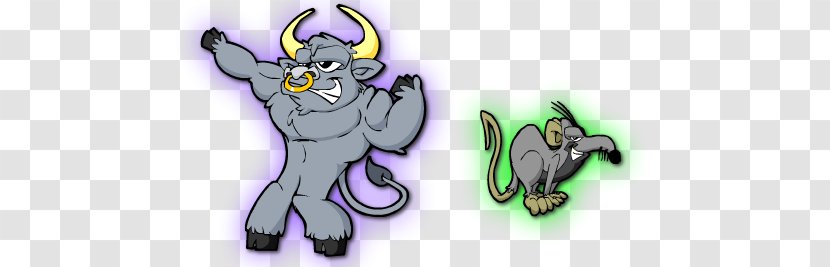 Sneaky Rat Cartoon Ox Minecraft - Mythical Creature - Mammal Transparent PNG