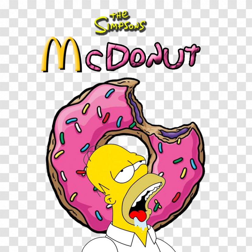 Homer Simpson Donuts Bart Herbert Powell Marge - Tree Transparent PNG