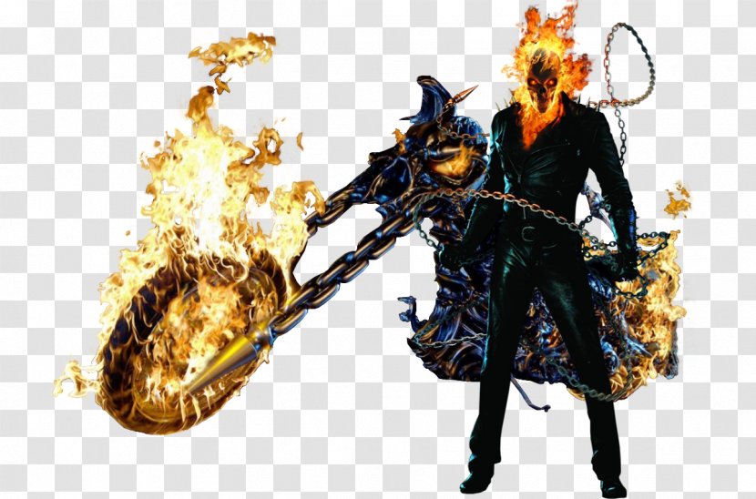 Johnny Blaze Rendering Clip Art - Action Figure - Ghost Rider Transparent PNG