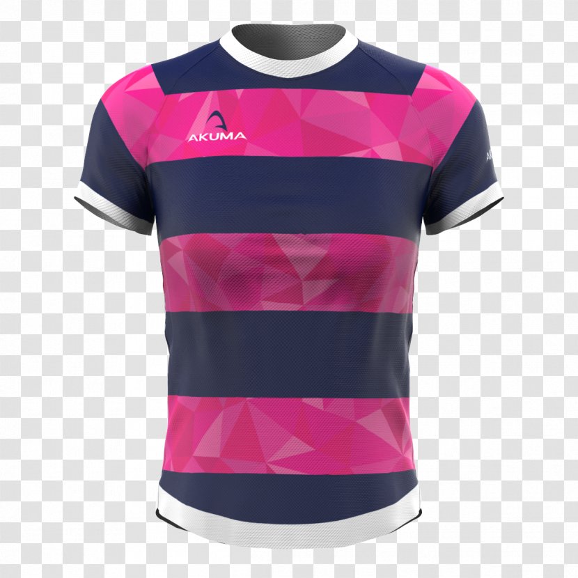 T-shirt Sleeve Pink M - Magenta - Formfitting Garment Transparent PNG