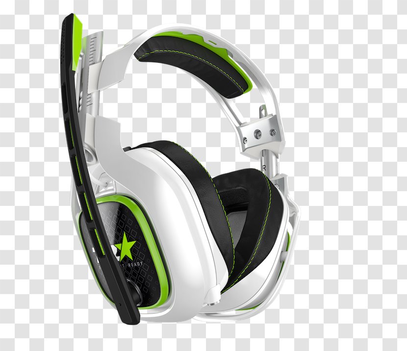 Astro Gaming A40 TR Mod Kit TR-TAG ASTRO With MixAmp Pro Headset Video Games - Headphones - Ps4 Wireless Green Transparent PNG