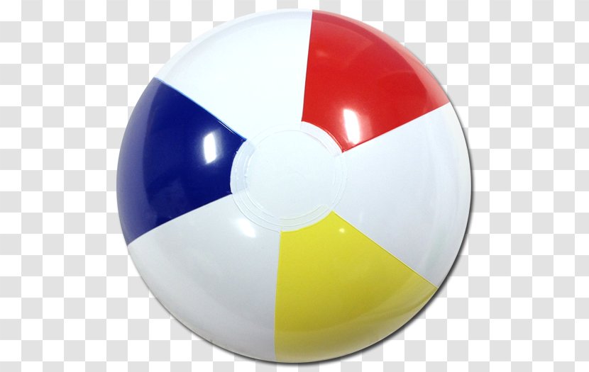 Red Yellow Ball Sphere - Beach Transparent PNG