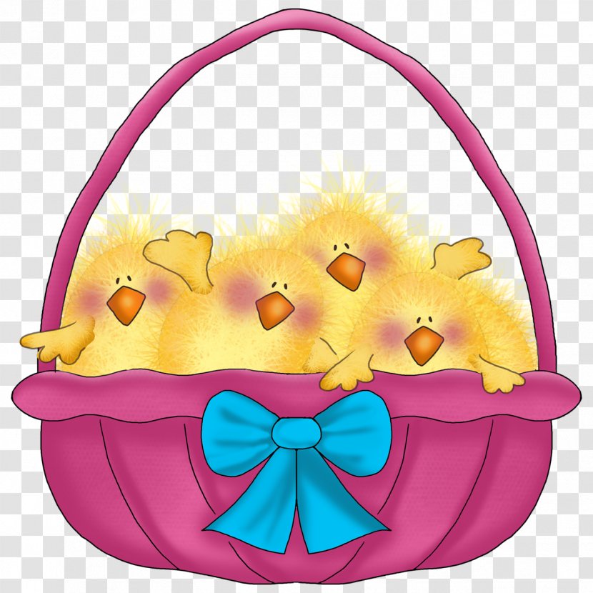 Easter Bunny Postcard Egg Clip Art - Rabbit - Basket Transparent PNG