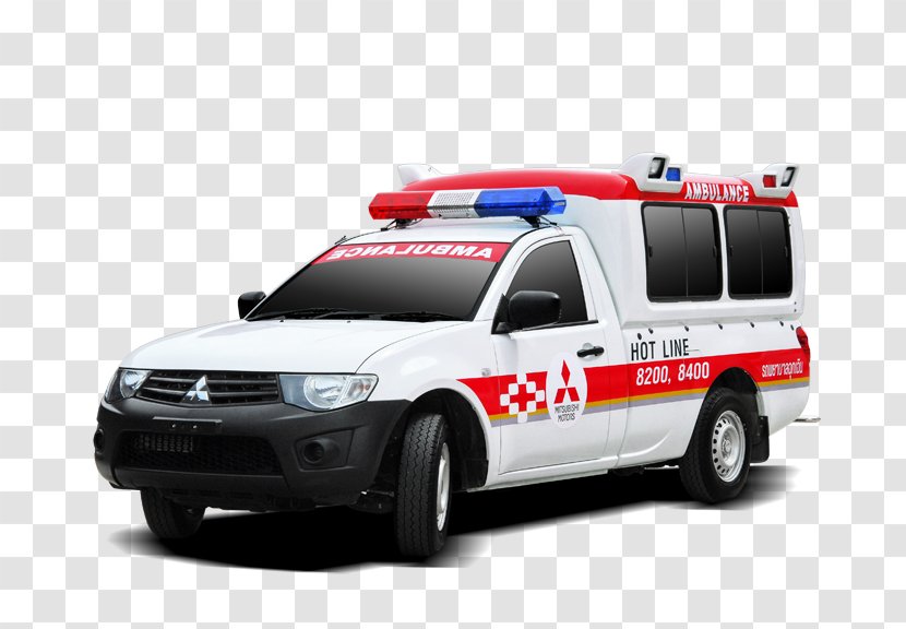 Isuzu D-Max Car Ambulance Van - Motor Vehicle Transparent PNG