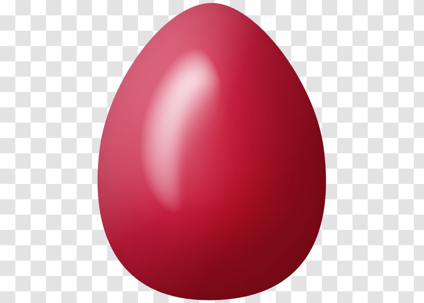 Easter Egg Scrapbooking Clip Art - Decoupage - Red Transparent PNG
