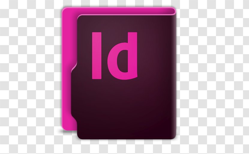 Pink Square Purple Brand - Adobe In Design CC Transparent PNG