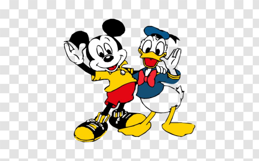 Mickey Mouse And Donald Duck Cartoon Collections Daisy Minnie - Vehicle Transparent PNG