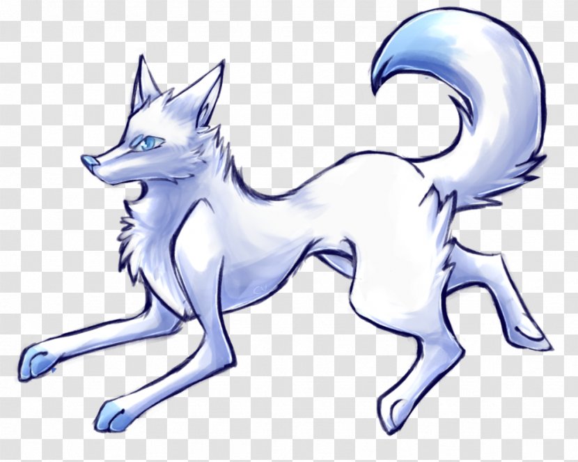 Whiskers Red Fox Cat Dog Clip Art - Line Transparent PNG