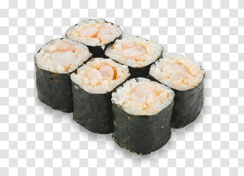 Makizushi Sushi Japanese Cuisine Spring Roll Chicken - Shrimp Transparent PNG