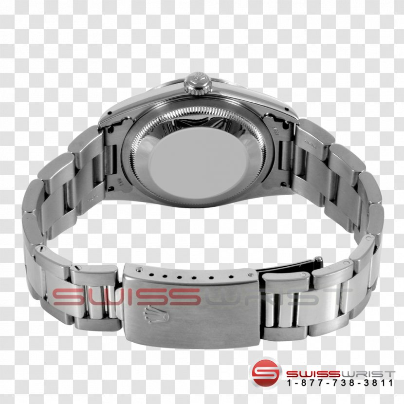 Steel Watch Strap - Silver Transparent PNG