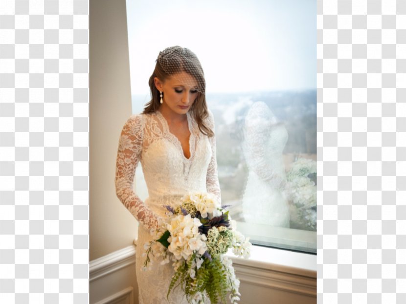 Floral Design Wedding Dress Flower Bouquet Bride - Tree Transparent PNG