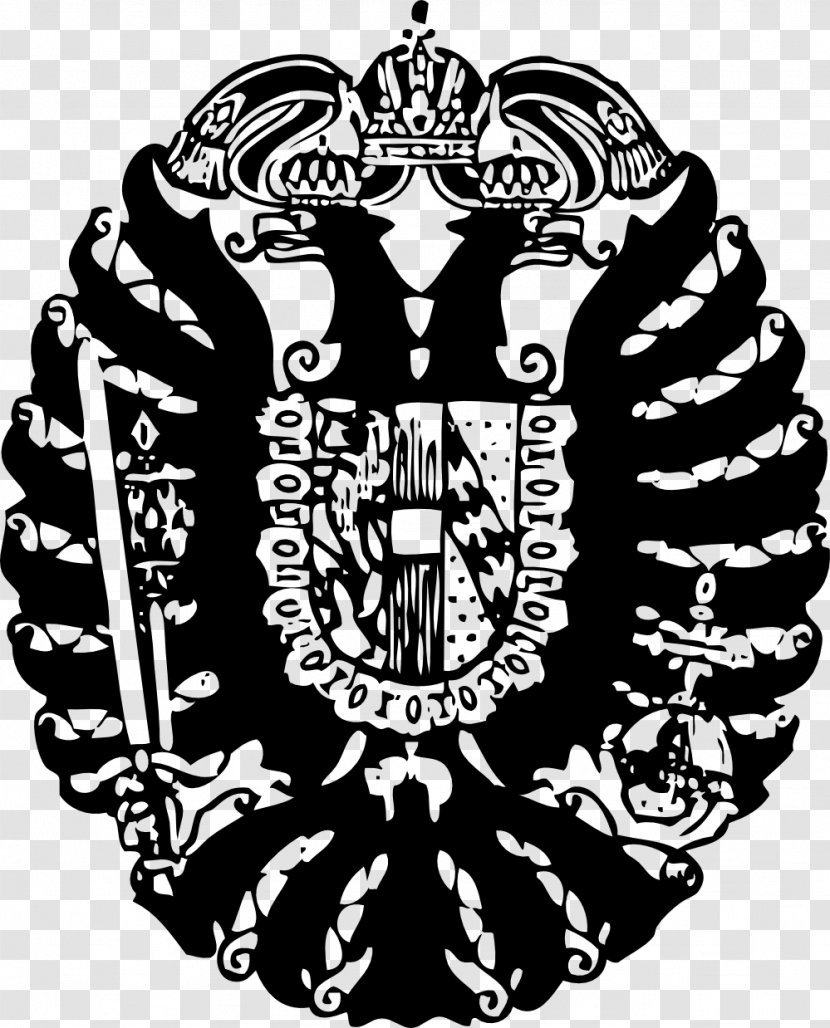 House Of Habsburg Crest Kingdom Croatia Coat Arms Clip Art - Visual Arts - Transilien Line H Transparent PNG