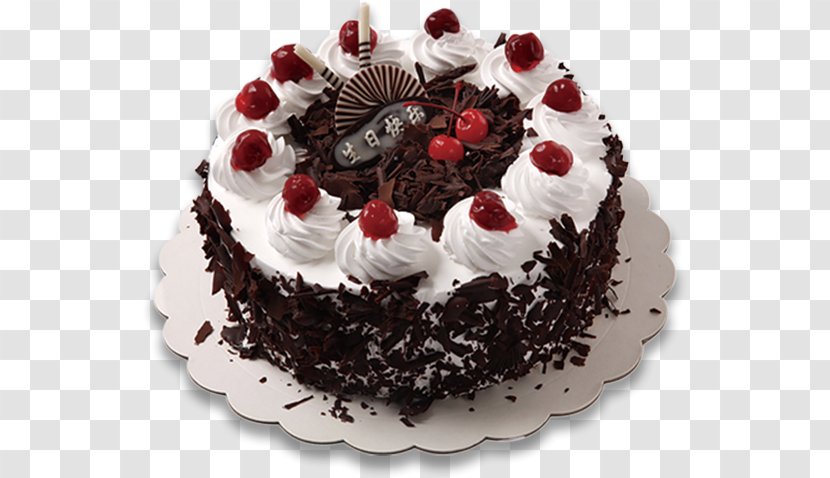 Black Forest Gateau Chocolate Cake Mousse Bakery - Torte - Pastries Transparent PNG