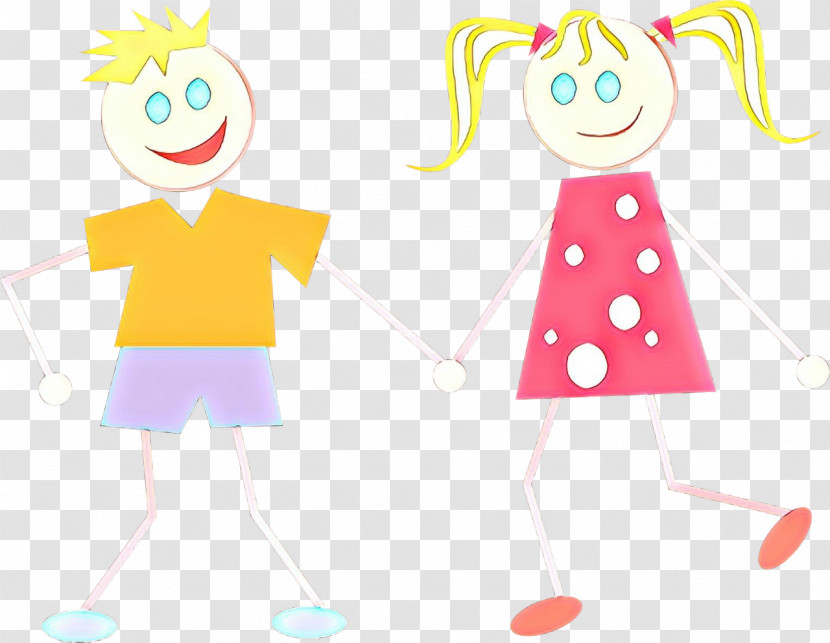 Child Art Cartoon Child Happy Smile Transparent PNG