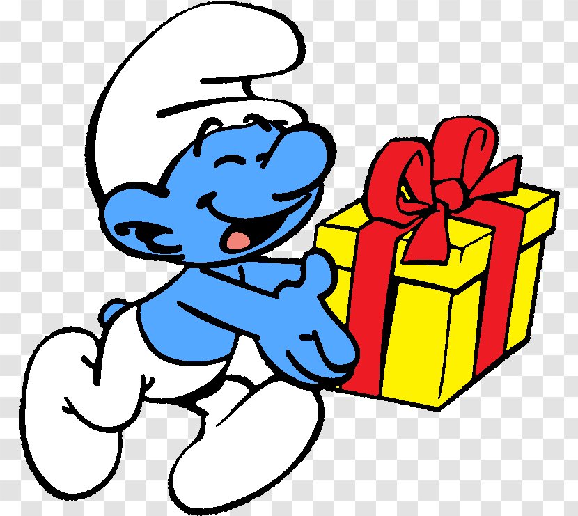 Jokey Smurf Smurfette Papa Grouchy Clumsy - Happy - Encouragement Cartoon Smurfs Characters Transparent PNG