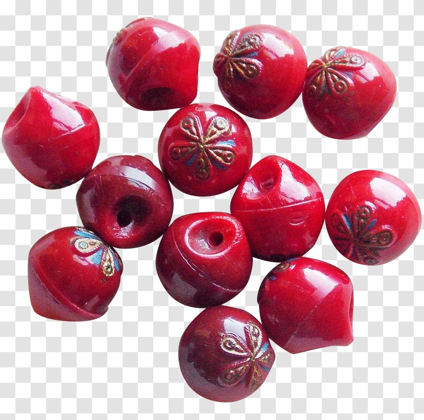 Pink Peppercorn Bead Christmas Ornament - Gemstone Transparent PNG