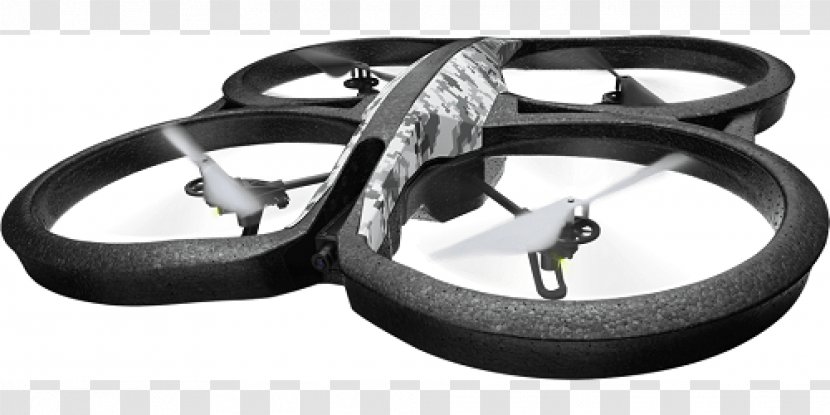 Parrot AR.Drone Unmanned Aerial Vehicle Quadcopter Camera 720p - Automotive Tire Transparent PNG