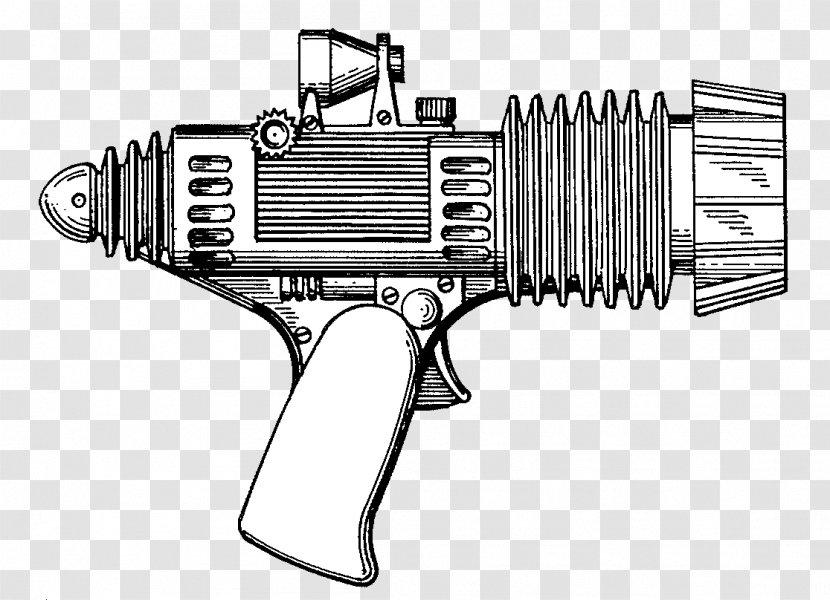 Call Of Duty: Black Ops Raygun Firearm Science Fiction Clip Art - Flower - Ray Gun Cliparts Transparent PNG