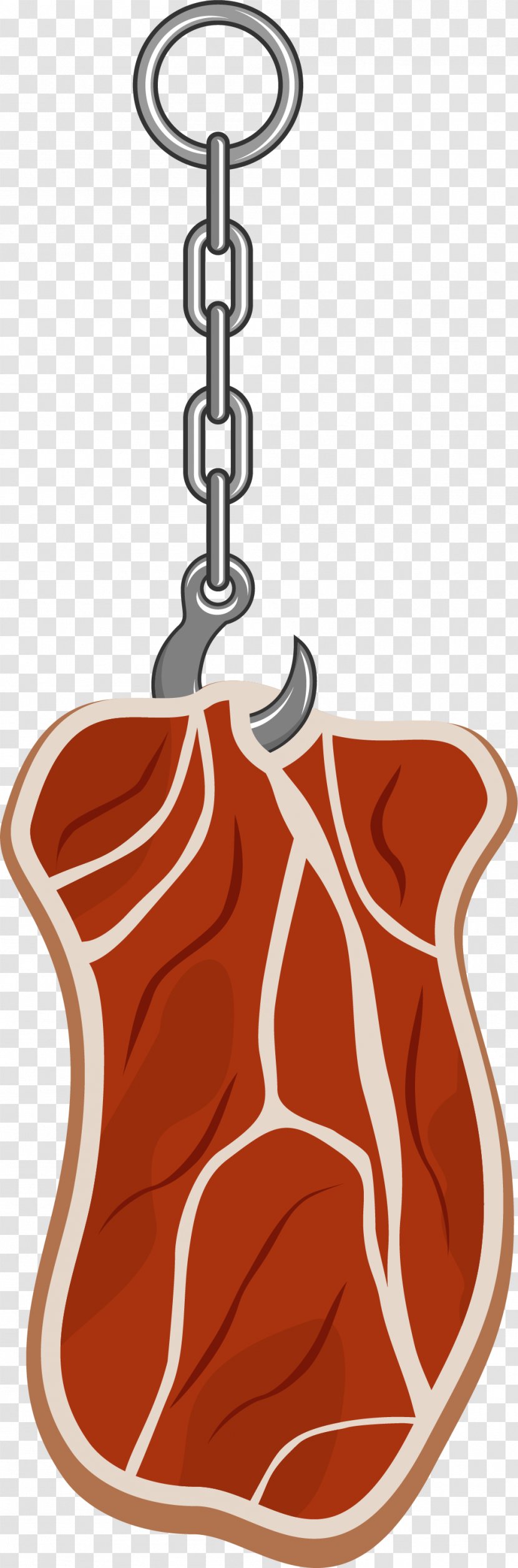 Steak Meat - Frame - Hand Painted Red Hook Transparent PNG