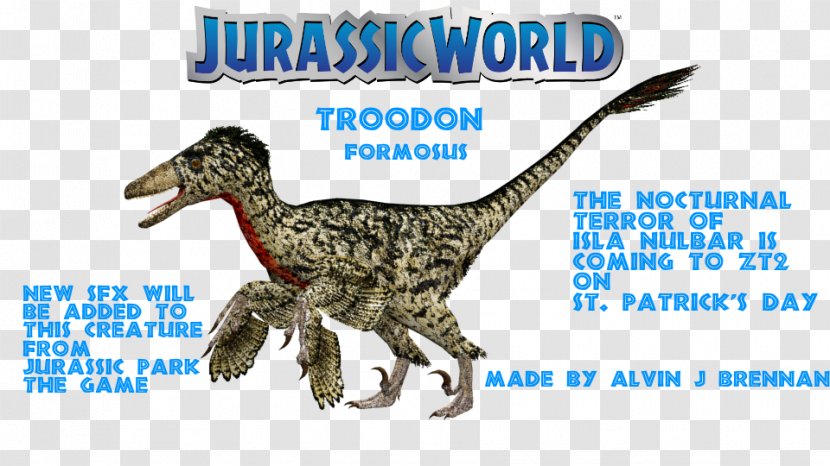 Velociraptor Jurassic Park: The Game Troodon Lost World: Park YouTube - Parasaurolophus - Youtube Transparent PNG
