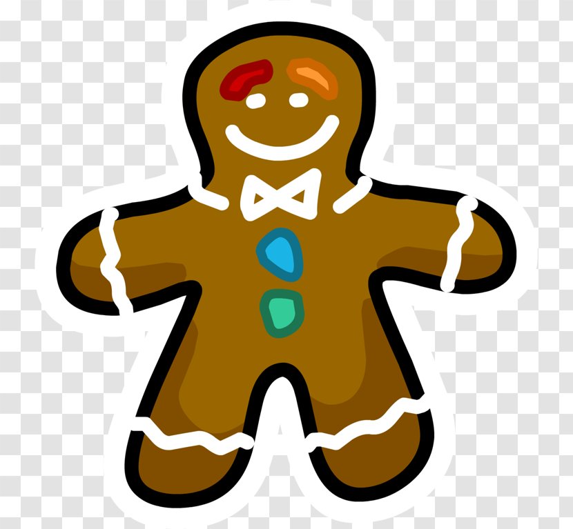 Club Penguin The Gingerbread Man Clip Art - Giphy - Pictures Transparent PNG