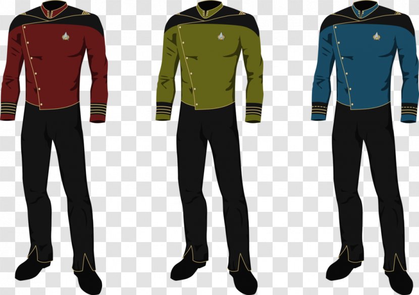 24th Century Star Trek Uniforms Art Starfleet - Cheer 2016 Transparent PNG