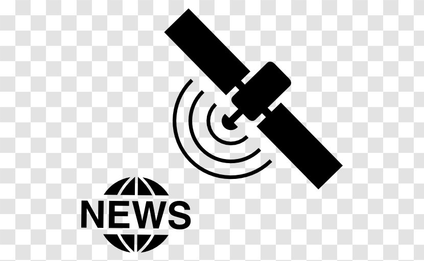 Logo News Television Journalism - Black And White Transparent PNG