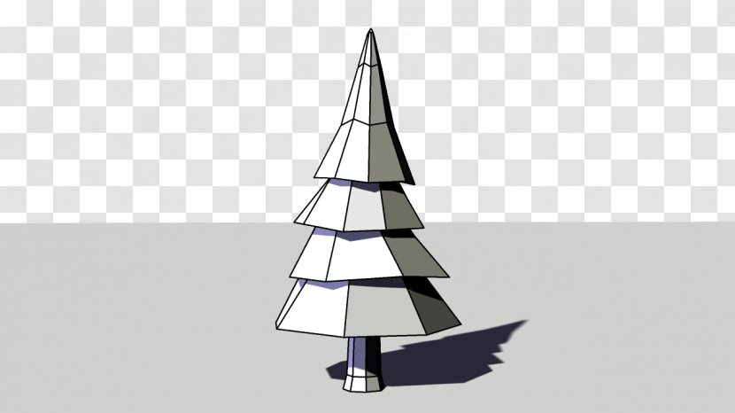 Christmas Tree Low Poly Sales License - Pine Transparent PNG