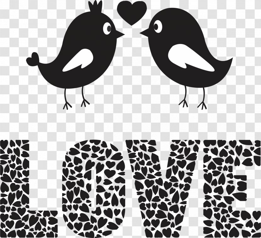 Throw Pillows Valentine's Day Cushion Love - Birds Transparent PNG