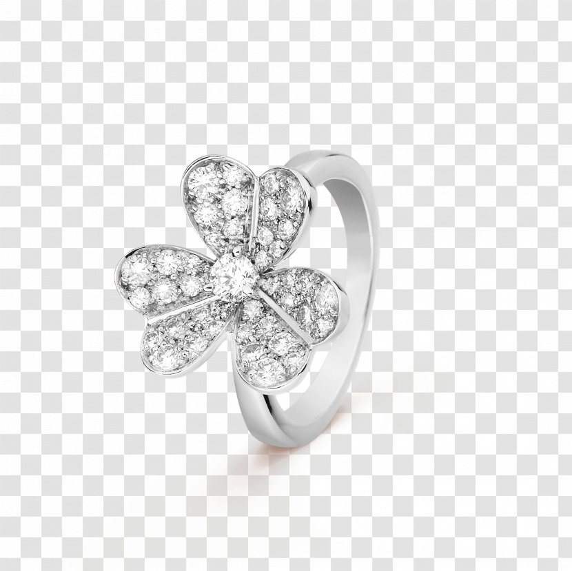 Van Cleef & Arpels Ring Diamond Jewellery Gold - Platinum Transparent PNG