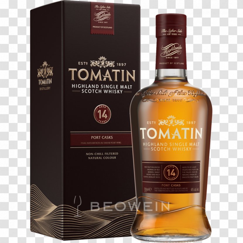 Tomatin Single Malt Whisky Whiskey Scotch - Liqueur - Bitter Melon Transparent PNG