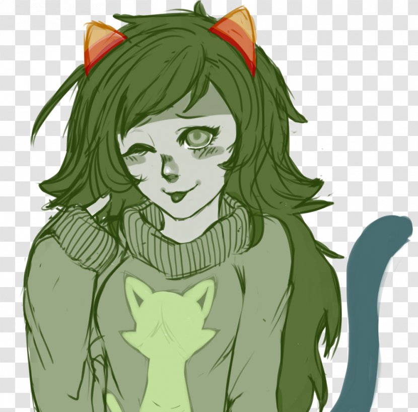 Sweater Cat Cosplay Shirt Button - Flower - Homestuck Transparent PNG