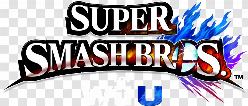 Super Smash Bros. For Nintendo 3DS And Wii U Logo Video Games Transparent PNG