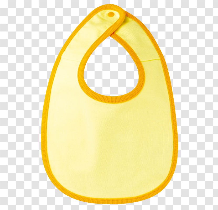 Byxdress Infant Product Design Button Snap Fastener - Yellow - Bib Graphic Transparent PNG