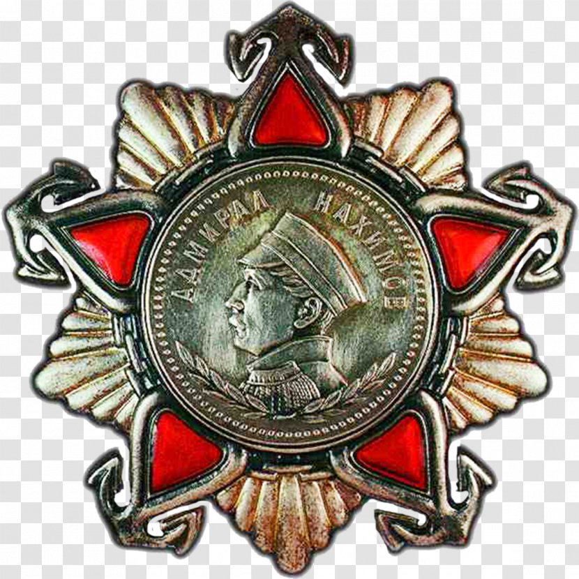 Soviet Union Order Of Ushakov The Red Banner Suvorov - Labour Glory - Medal Transparent PNG