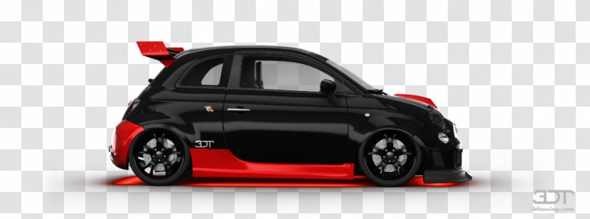 Car Door Fiat 500 Abarth - Red Transparent PNG