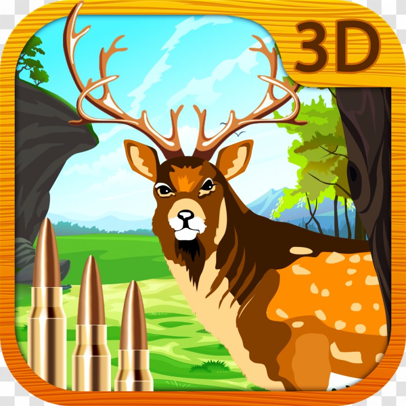 Reindeer Hunting Mobile Game Wildlife - Antler Transparent PNG