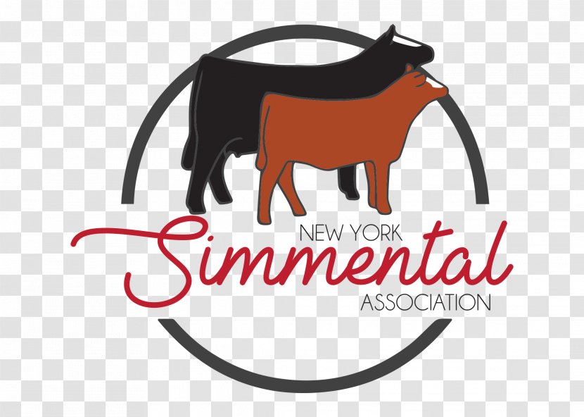 Simmental Cattle Logo New York City Dog Brand - Cartoon - Ornament Transparent PNG