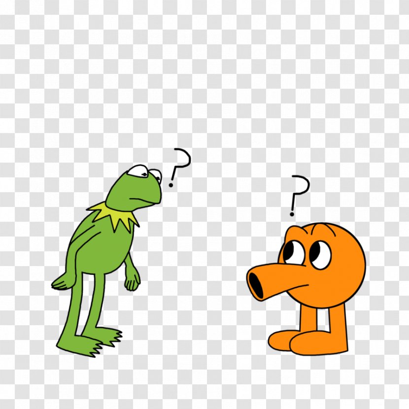 Kermit The Frog Rowlf Dog Robin Bert - Amphibian Transparent PNG