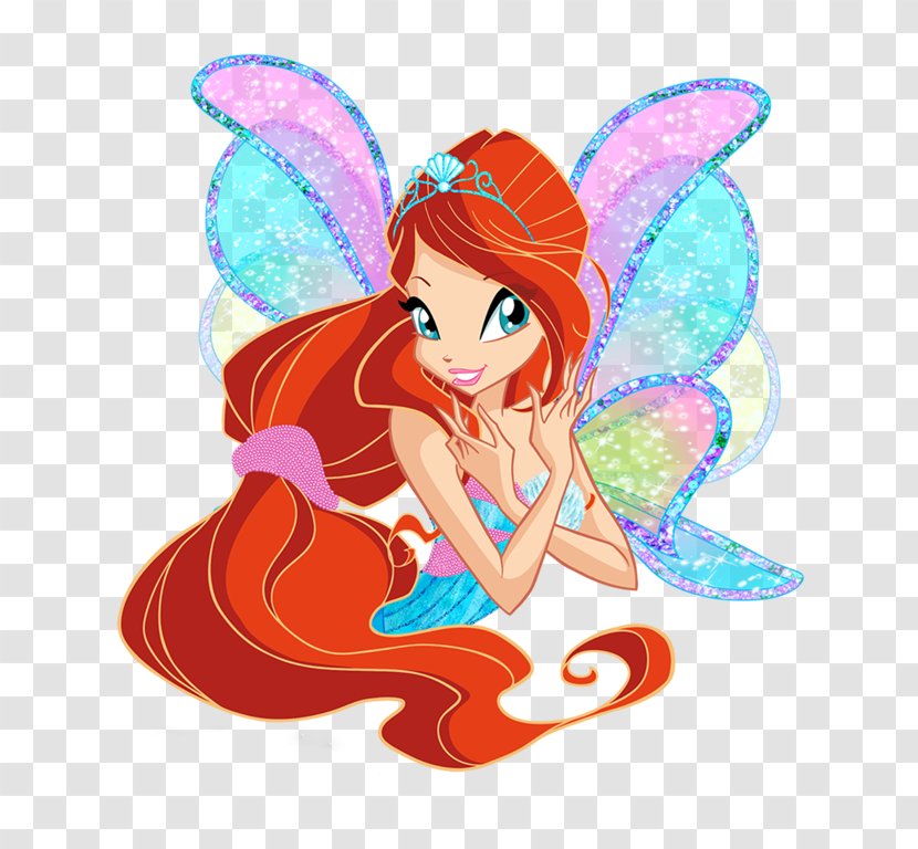 Bloom Stella Musa Tecna Roxy - Winx Club Season 7 Transparent PNG