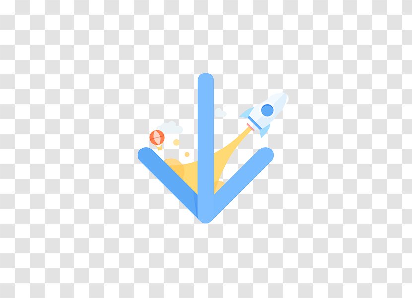 Dribbble Flat Design User Interface Icon - Arrow Transparent PNG
