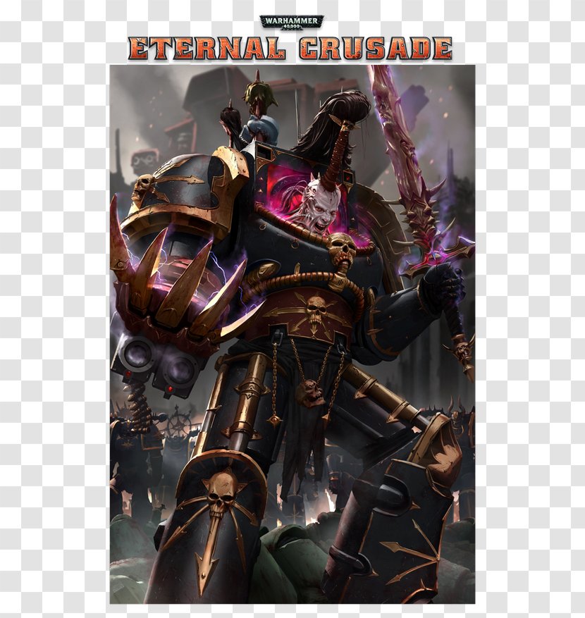 Warhammer 40,000: Space Marine Fantasy Battle Eternal Crusade Black Legion - Abaddon The Despoiler Transparent PNG