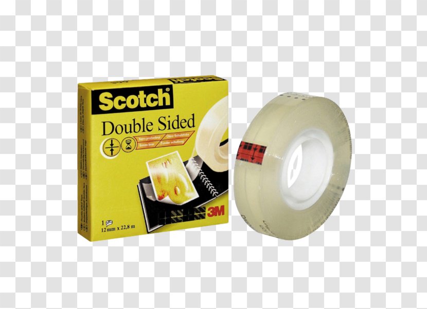 Adhesive Tape Paper Scotch Ribbon - Sticker Transparent PNG