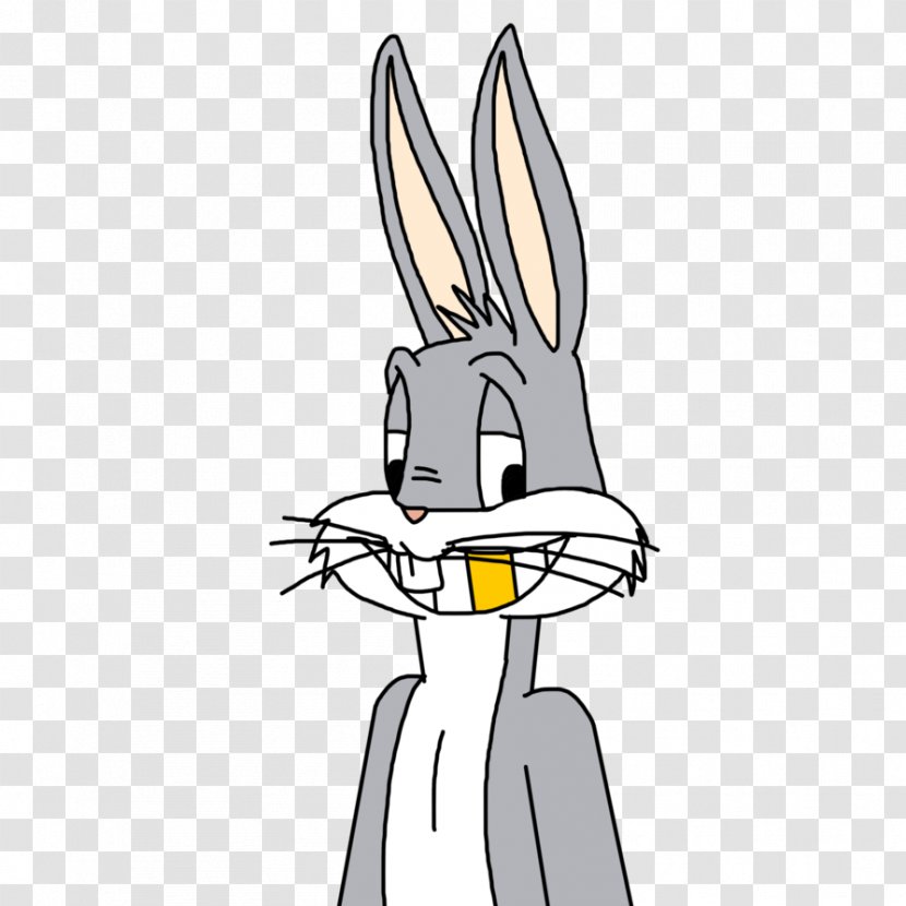Bugs Bunny Domestic Rabbit Gold Teeth Drawing Transparent PNG