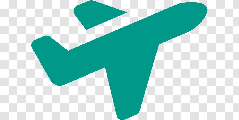 Logo Airplane Finger Font - Aircraft - International Students Transparent PNG