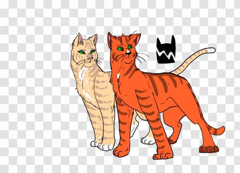 Kitten Firestar Cat Whiskers Warriors - Thunderclan Transparent PNG