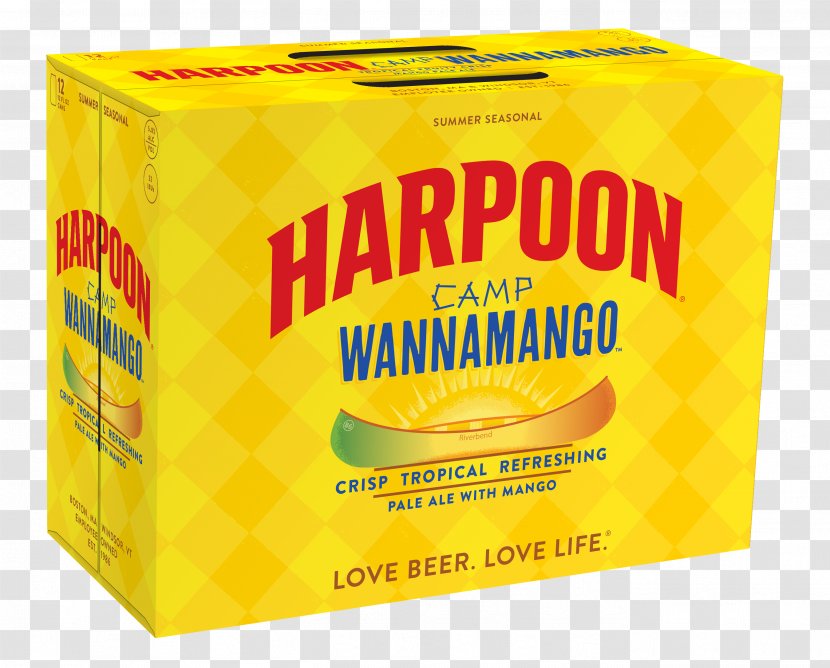 Harpoon Brewery And Beer Hall Ale - Bottle Transparent PNG