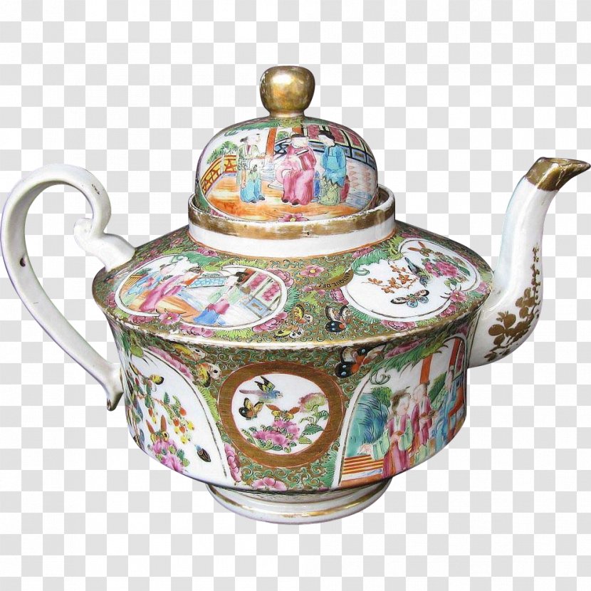 Teapot Yixing Ware Porcelain Mandarin Chinese - Antique - Hand-painted Hair Transparent PNG